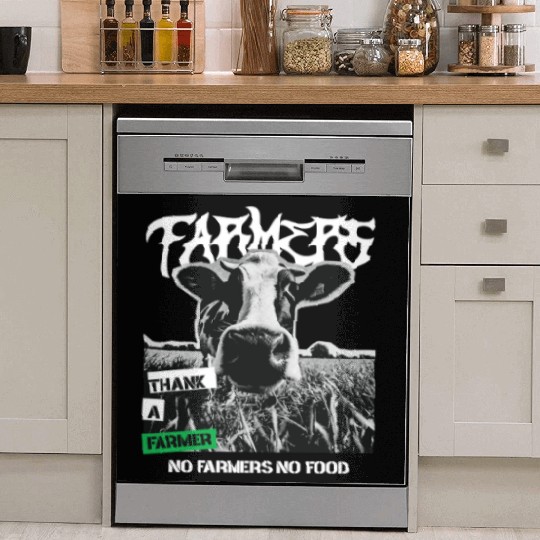Thank a farmer DESIGN Dish Washer Covers