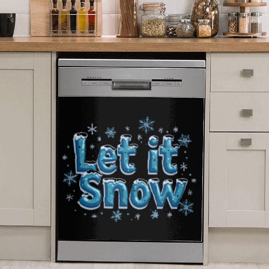 Let It Snow – Embrace the Winter Magic! Dish Washer Covers