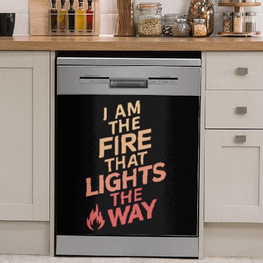 Leo Zodiac: I Am The Fire That Lights The Way Dish Washer Covers
