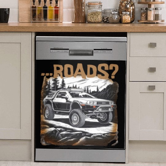 Off-road Delorean Dish Washer Covers