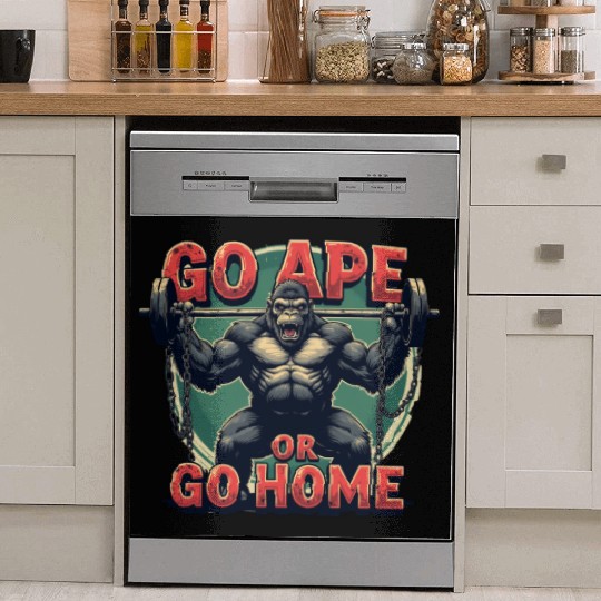 Go Ape or Go Home – Gym Dish Washer Covers