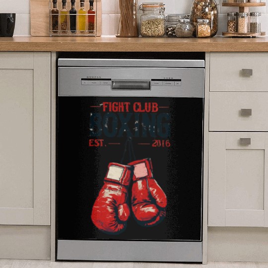 Fight Club Boxing Design Dish Washer Covers