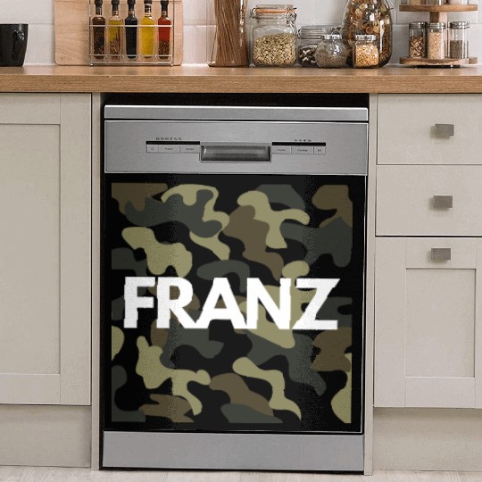 Franz Name Dish Washer Covers Men Good Quality Camouflage