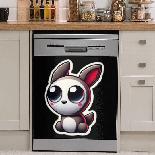 cute puppy design for you Dish Washer Covers