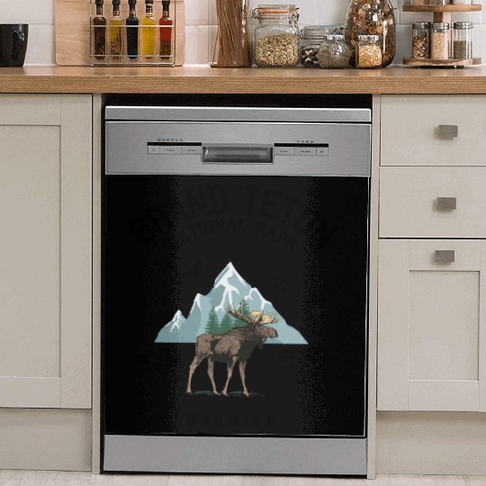 Grand Teton National Park Est. 1929 Wyoming Dish Washer Covers