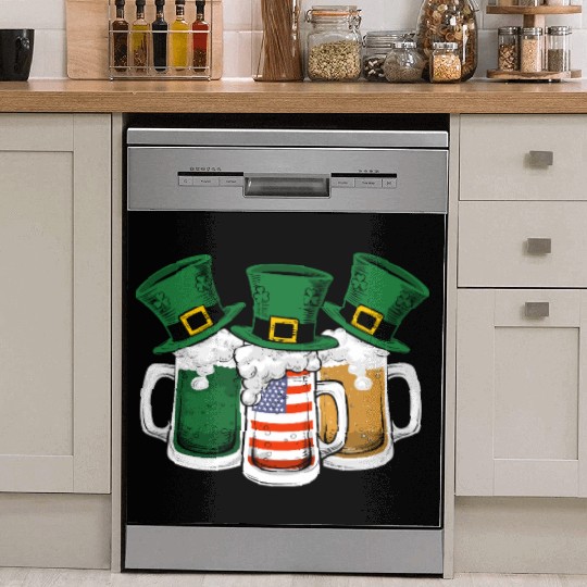 Irish Beer Ireland St Patricks Day Drinking Party Dish Washer Covers