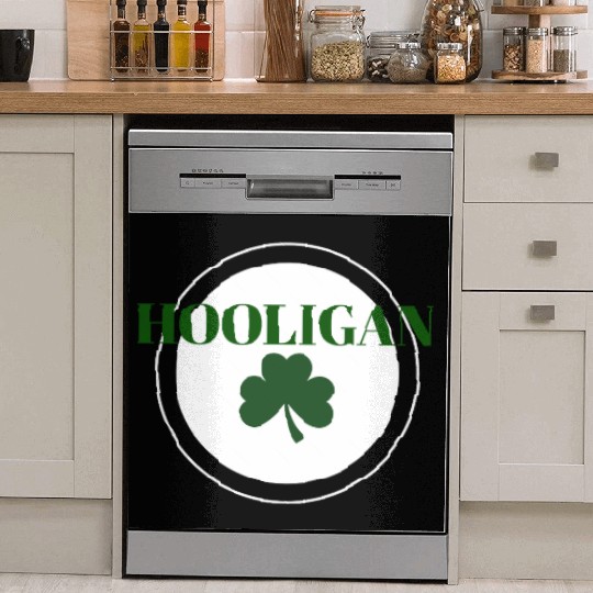 Hooligan with Clover Dish Washer Covers