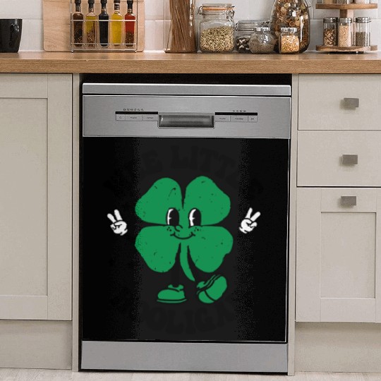 Wee Little Hooligan Cute St. Patrick's Day Irish S Dish Washer Covers
