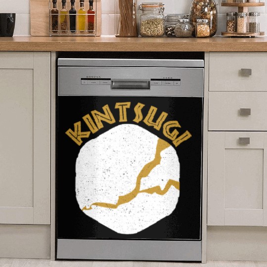 Kintsugi Pottery Culture Kintsugi Heart Dish Washer Covers