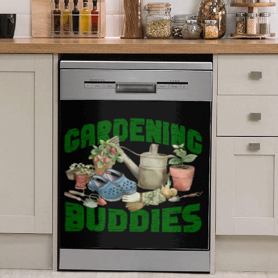 Plant Lover Gardening Besties Dish Washer Covers