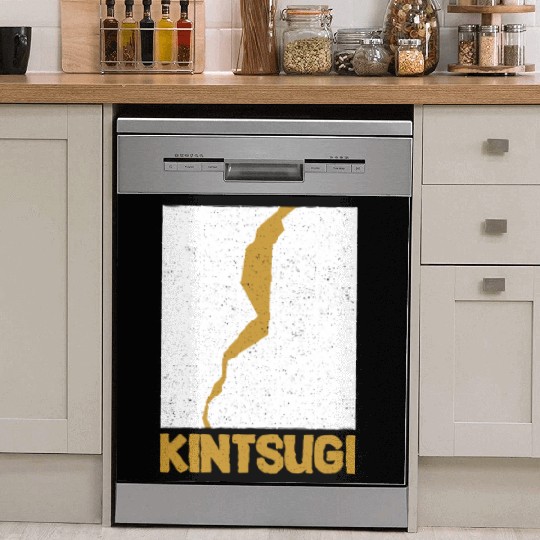 Kintsugi Art Pottery Culture Kintsugi Heart Dish Washer Covers