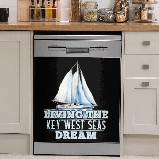 Florida Sunshine-State LIVING THE KEY-WEST SEAS Dish Washer Covers