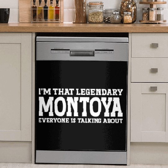 Montoya Surname Team Family Last Name Montoya Dish Washer Covers