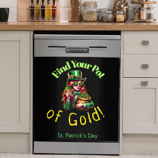 Find Your Pot of Gold Dish Washer Covers