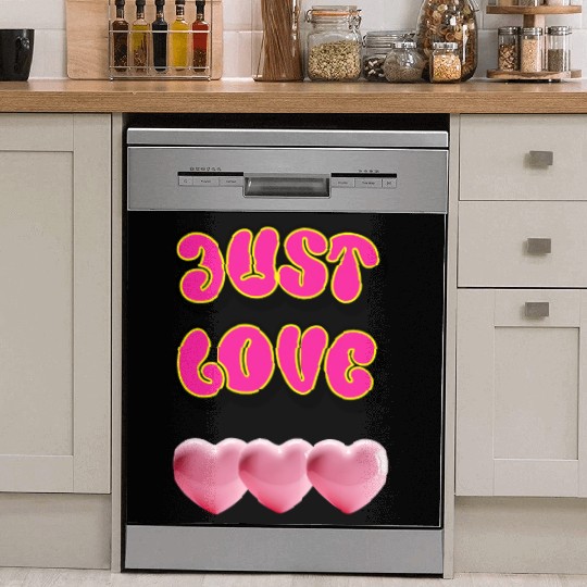 Just Love: Y2K 2000s Heart Dish Washer Covers