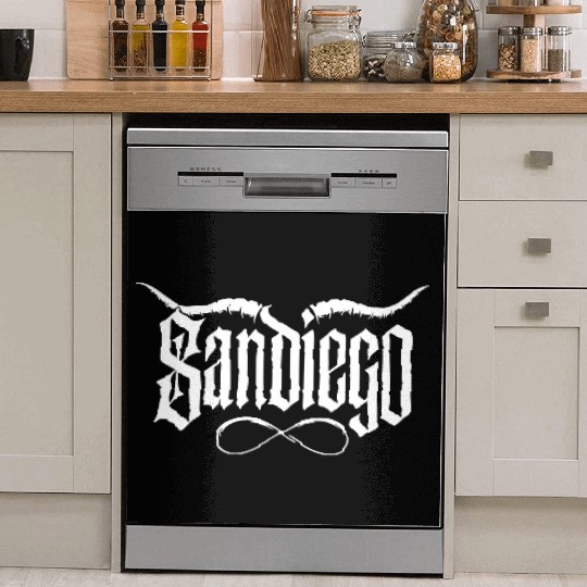 San Diego gothic aesthetics Dish Washer Covers