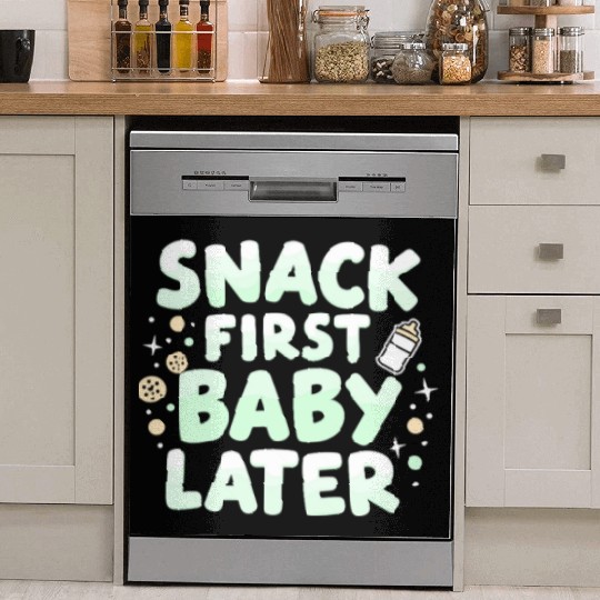 Pregnancy Cravings Funny Maternity Food Baby Bump Dish Washer Covers