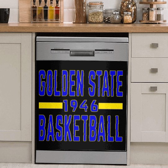 Golden State Basketball 1946 Classic Dish Washer Covers