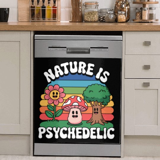 Nature Is Psychedelic Dish Washer Covers