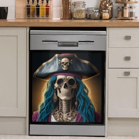 Ghost Captain's Bride Dish Washer Covers