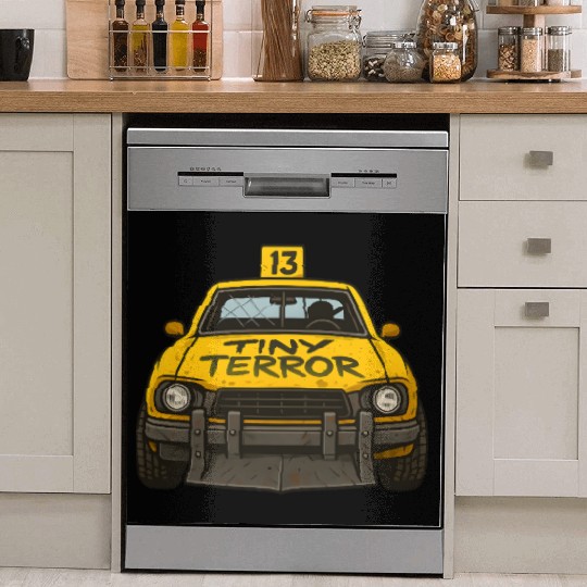 Compact Demolition Derby Design Wreck Event Racing Dish Washer Covers