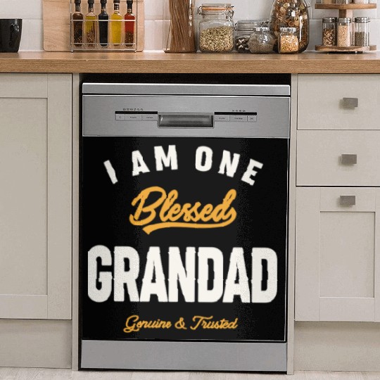 I Am One Blessed Grandad Dad Grandpa Dish Washer Covers
