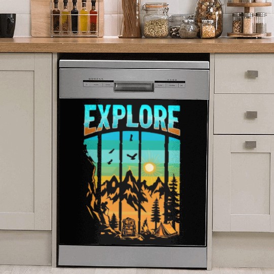 Apex Ascent: Embrace the Untamed Horizon Dish Washer Covers