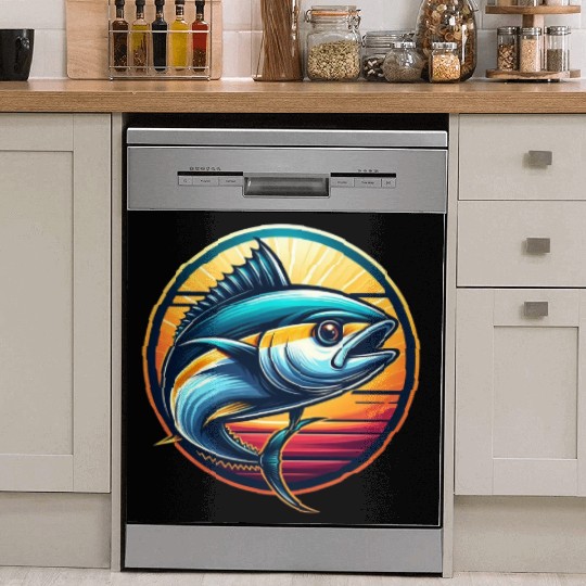 Yellowfin Tuna – Ocean Wanderer Dish Washer Covers