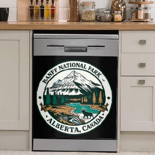 Banff National Park Alberta Canada Dish Washer Covers