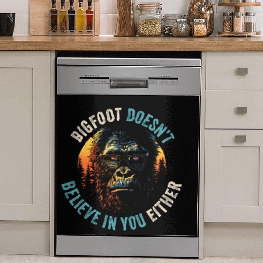 Sasquatch Adventures Dish Washer Covers Collection - Bigfoot