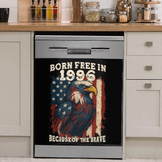 Born Free in 1996 - 29 Years of Liberty Dish Washer Covers