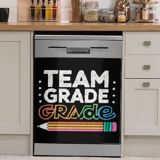 Team First Grade Dish Washer Covers | Back to School Dish Washer Covers