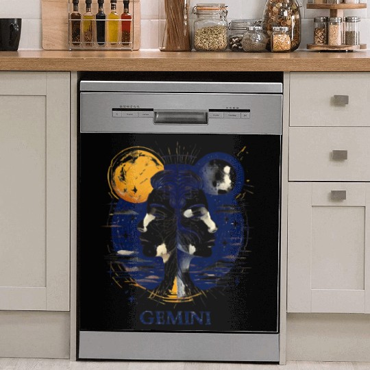 Zodiac Card Gemini Dish Washer Covers