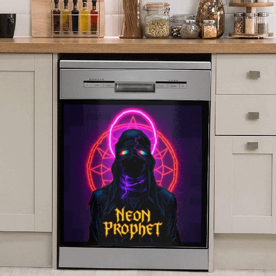 Neon Prophet Psychedelic Dish Washer Covers