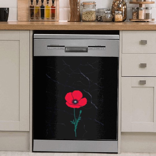 Resilient Poppy Dish Washer Covers