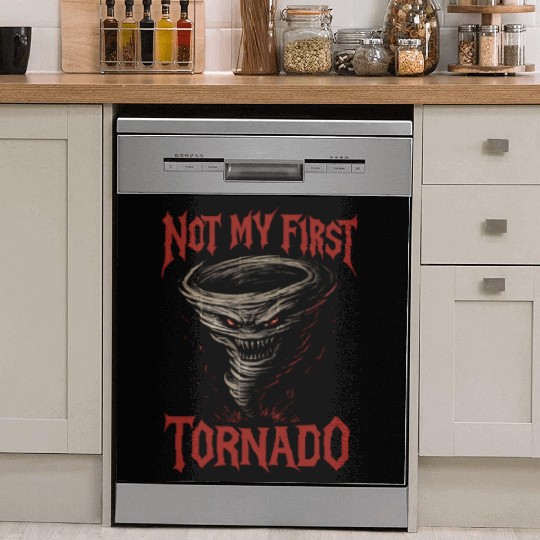 Not My First Tornado Storm Weather Meteorologist Dish Washer Covers