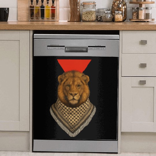 lion in human form Dish Washer Covers