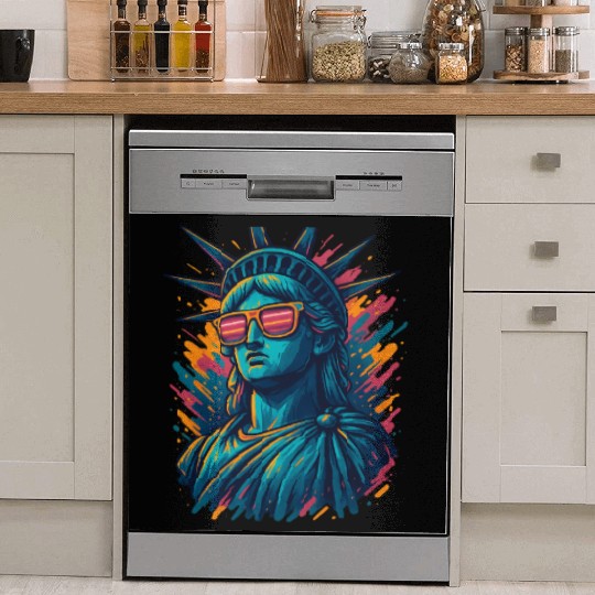 Urban Streetwear Statue of Liberty Dish Washer Covers Design
