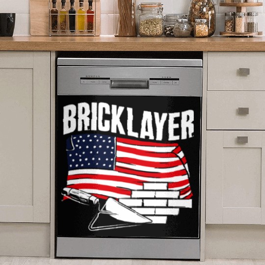 Bricklayer American Pride Craftsmanship Tribute Dish Washer Covers