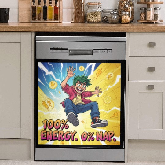 Lemon Bolt No Sleep. Just Zaps Dish Washer Covers