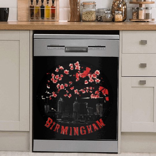 Birmingham City Albm skyline USA Dish Washer Covers