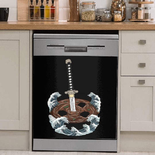 Katana Miso Bowl: Samurai Soup Dish Washer Covers