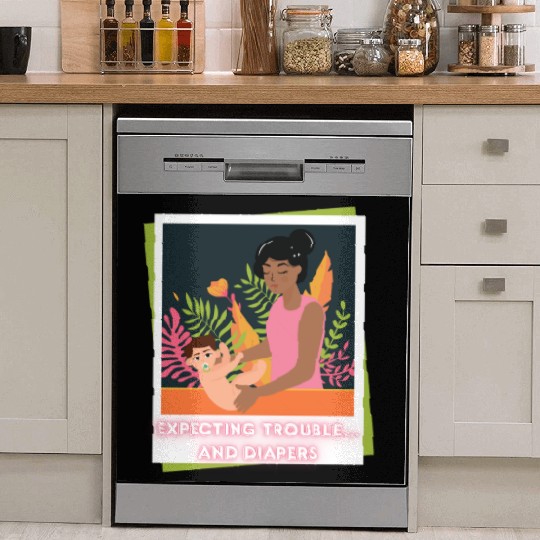 First Time Mom Vibes – Expecting Mother Dish Washer Covers