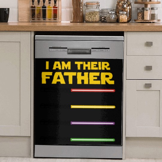 I Am Their Father Dish Washer Covers