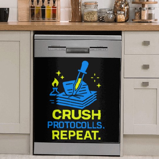 Clinical Lab Tech Diagnostic Science Data Nerd Dish Washer Covers