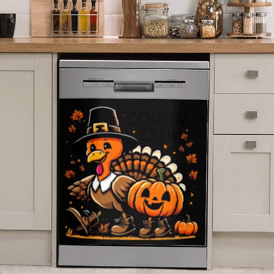 Halloween Cousin Crew Dish Washer Covers