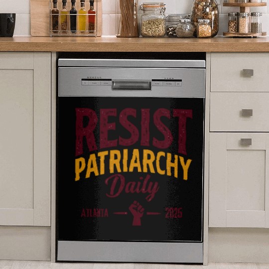 Resist Patriarchy Daily – Bold Feminist Activism Dish Washer Covers