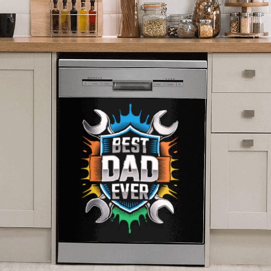 Best Dad Ever Dish Washer Covers