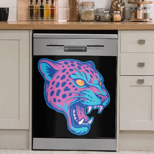 Jaguar pastel Dish Washer Covers