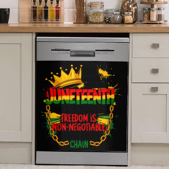 Juneteenth Black History Dish Washer Covers